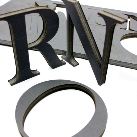Letras Cartón pluma 10 mm