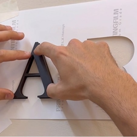 Letras Cartón pluma 10 mm