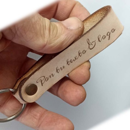 Llavero Cuero personalizable