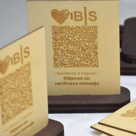 QR código sobremesa fusto
