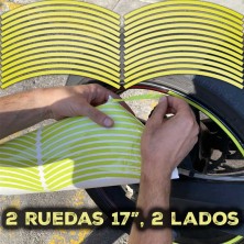 adhesivos llanta 17" 18 / 19 21 moto