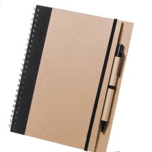 LIBRETA 16X21 BLACK