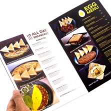 Carta Menu Restaurante A4
