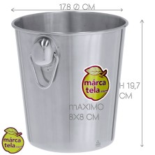 cubitera DARIO inox