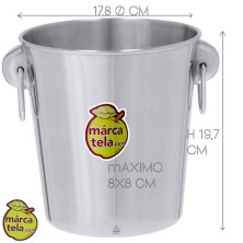 cubitera DARIO inox