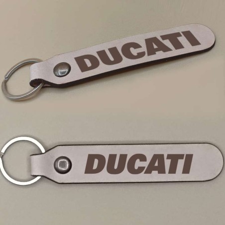 Llavero Cuero Ducati
