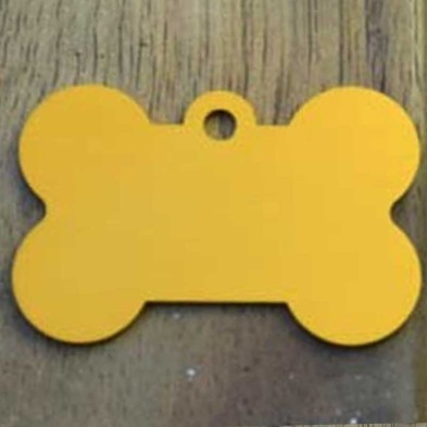copy of Chapa gravada mascota con anilla