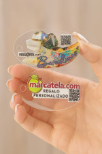 Llavero Oval Basic Personalizado | Marcatela