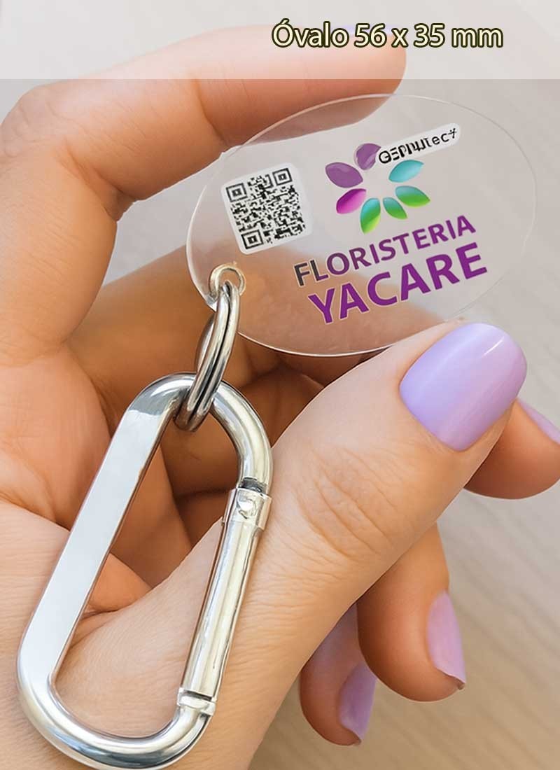 LLAVERO OVAL MOSQUETE