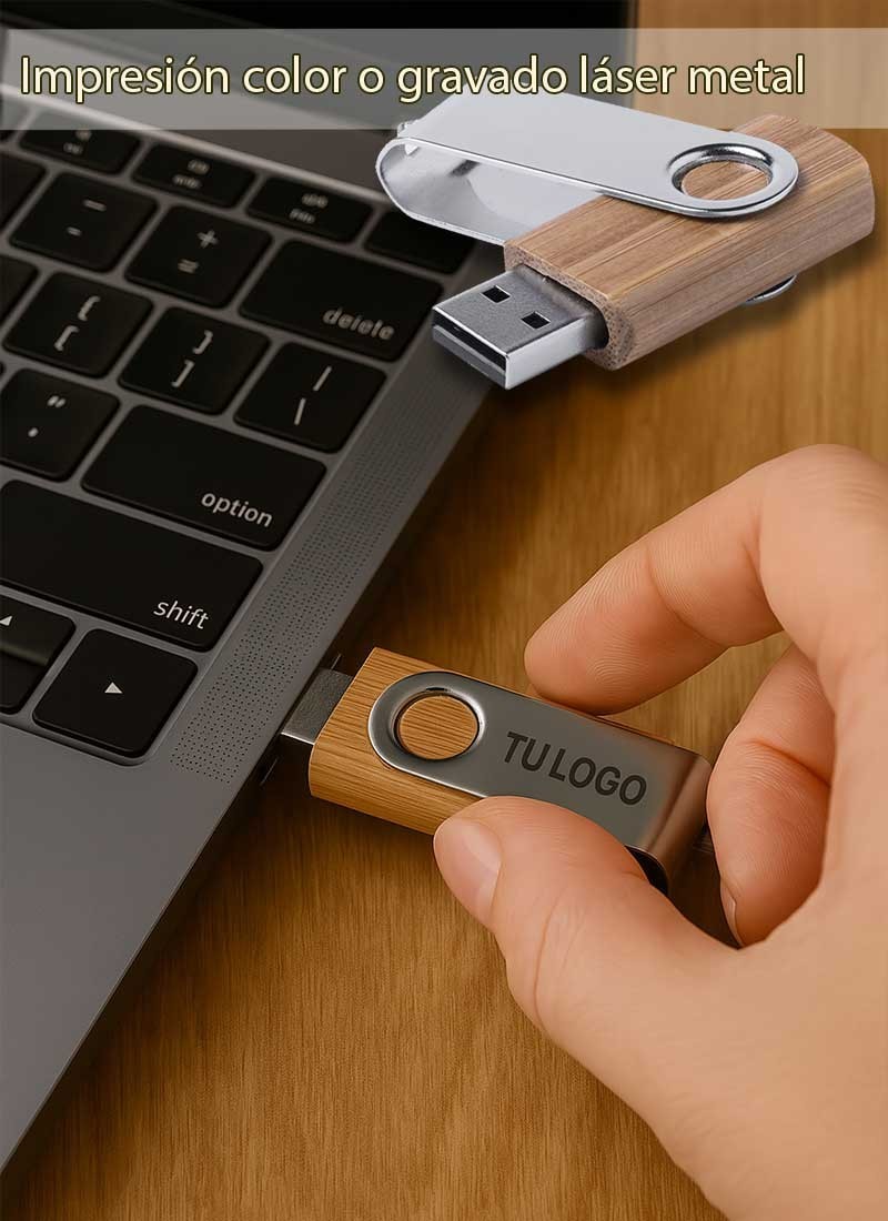 USB memoria BAMBU 16 Gb.