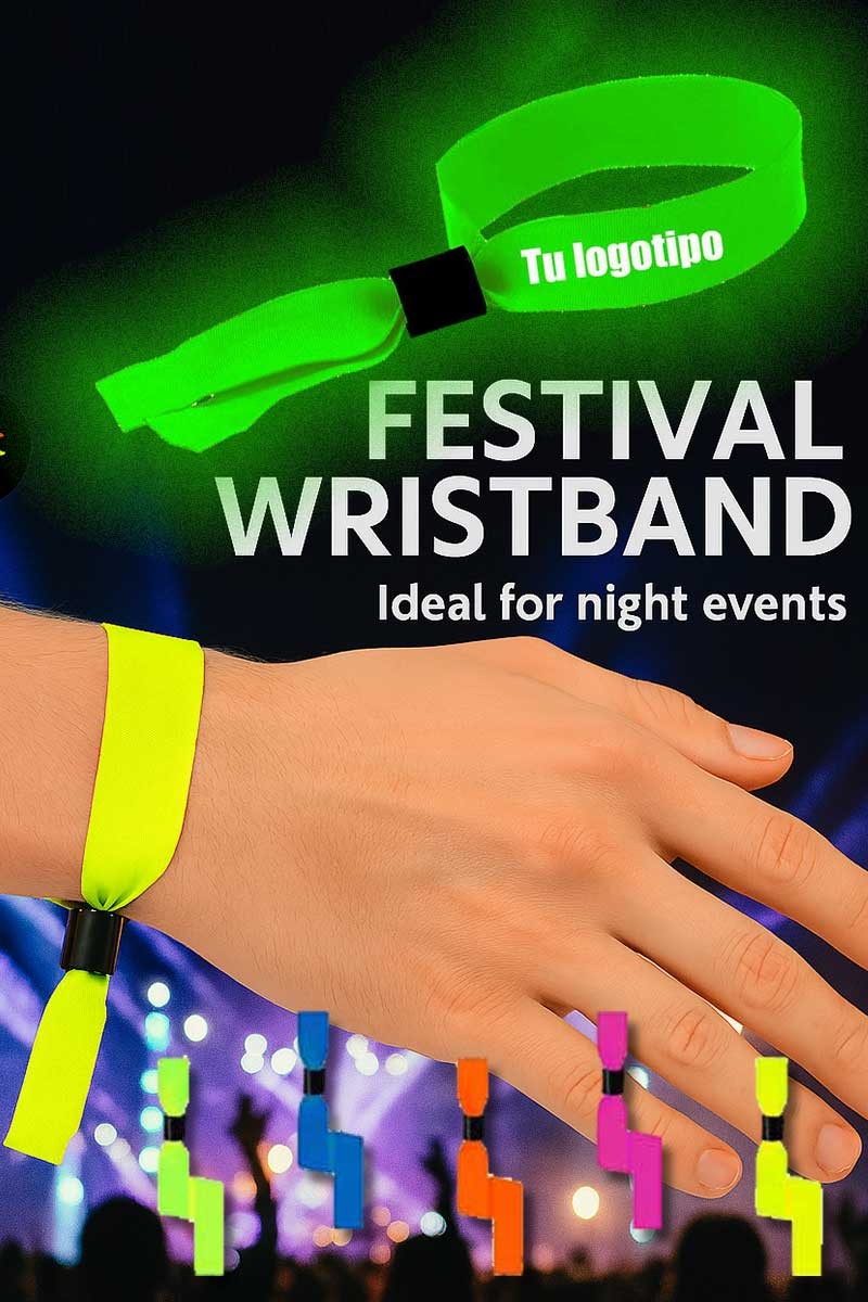 Pulsera eventos FLUOR