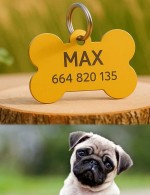 copy of Chapa gravada mascota con anilla
