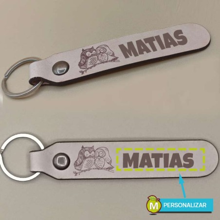 Llavero Buhos amorosos