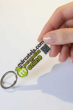 Llavero Oval Basic Personalizado | Marcatela